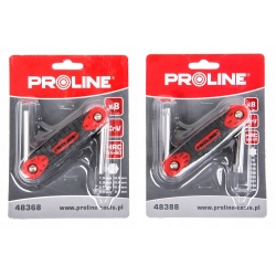 PROLINE 48368 Zestaw kluczy sześciokątnych 8 szt