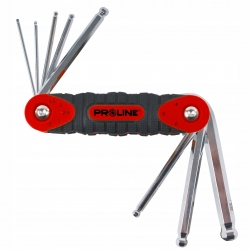 PROLINE 48378 Zestaw kluczy HEX z kulką 8 szt