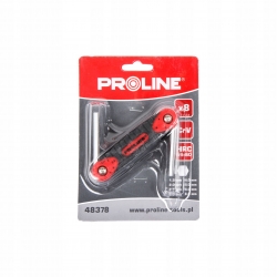 PROLINE 48378 Zestaw kluczy HEX z kulką 8 szt