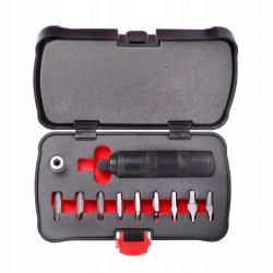 PROLINE 10016 Wkrętak udarowy z 9 końcówkami