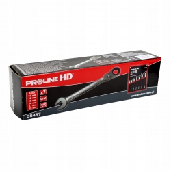 PROLINE ZESTAW KLUCZE OCZKOWE PŁASKIE 8-19MM 35497