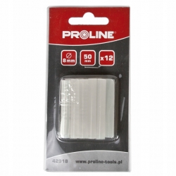 PROLINE 42918 Klej w laskach 50 mm 12 szt