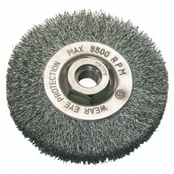 PROLINE SZCZOTKI TARCZOWE Z GWINTEM 115 MM 32521