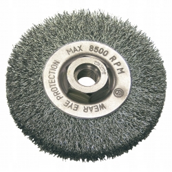 PROLINE SZCZOTKI TARCZOWE Z GWINTEM 115 MM 32521