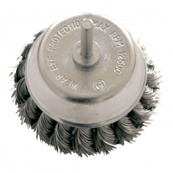 PROLINE SZCZOTKA DOCZOŁOWA Z TRZPIENIEM 75MM