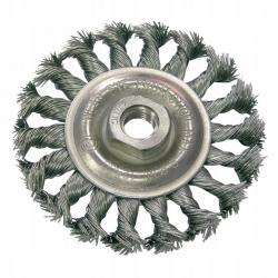 PROLINE SZCZOTKI TARCZOWE Z GWINTEM 100 MM 32530