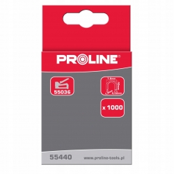 PROLINE 55440 Zszywki hartowane półokrągłe 10 mm