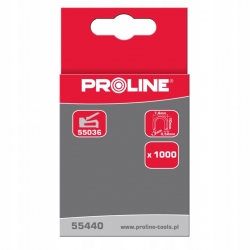 PROLINE 55442 Zszywki hartowane półokrągłe 12 mm