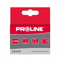 PROLINE 55506 Zszywki hartowane typ 80 6 mm