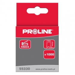PROLINE 55330 Zszywki hartowane półokrągłe 10mm