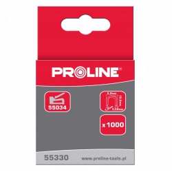 PROLINE 55330 Zszywki hartowane półokrągłe 10mm