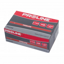 PROLINE 38244 Ołówek stolarski czerwony HB 245mm