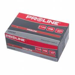 PROLINE 38244 Ołówek stolarski czerwony HB 245mm