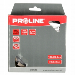 PROLINE TARCZA DIAMENTOWA SEGMENT 125MM 89425
