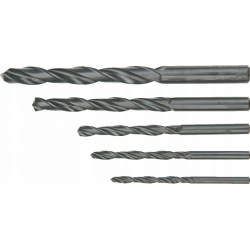 Wiertła do metalu HSS, 3.0-10.0 mm, zestaw 8 szt.
