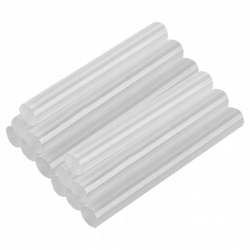 Wkłady klejowe 8 mm, przezroczyste, 12 szt.