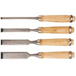 Dłuta 6-24 mm, zestaw 4 szt.