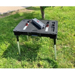 KETER JOBMADE Warsztatowy Stół ściskami + stanley