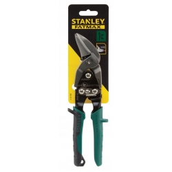 STANLEY nożyce do blachy lewe prawe odgięte ZESTAW