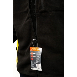 LAHTI PRO BLUZA POLAROWA CZARNO - ŻÓŁTA POLAR R. M