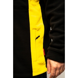 LAHTI PRO BLUZA POLAROWA CZARNO - ŻÓŁTA POLAR R.XL
