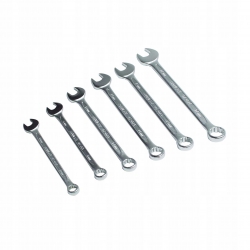 STANLEY KLUCZE OCZKOWO PŁASKIE ZESTAW X6 10-17MM