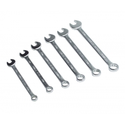 STANLEY KLUCZE OCZKOWO PŁASKIE ZESTAW X6 10-17MM