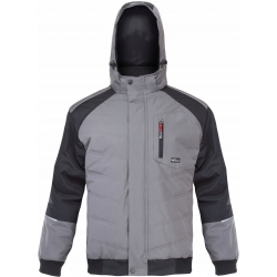 LAHTI PRO KURTKA ROBOCZA OCIEPLANA SZARO-CZARN 2XL