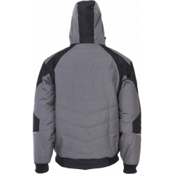 LAHTI PRO KURTKA ROBOCZA OCIEPLANA SZARO-CZARNA L