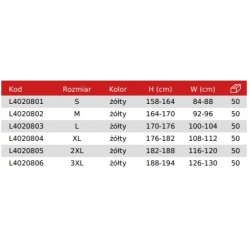 KOSZULKA T-SHIRT OSTRZEGAWCZA ŻÓŁTA L LAHTI PRO