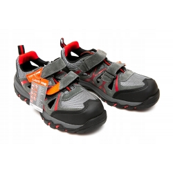 LAHTI PRO SANDAŁY ZAMSZOWO-DZIANINOWE L3060340