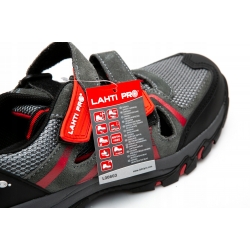 LAHTI PRO SANDAŁY ZAMSZOWO-DZIANINOWE L3060340