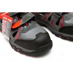 LAHTI PRO SANDAŁY ZAMSZOWO-DZIANINOWE L3060345