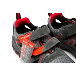 LAHTI PRO SANDAŁY ZAMSZOWO-DZIANINOWE L3060347 R47