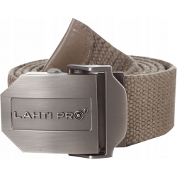 LAHTI PRO Pasek do spodni z klamrą KHAKI L9020400