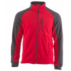 LAHTI PRO BLUZA POLAROWA CZERWONO-CZARNA R. 2XL