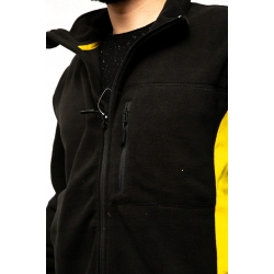 LAHTI PRO BLUZA POLAROWA CZARNO - ŻÓŁTA R. S