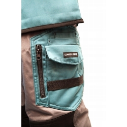 LAHTI PRO SPODNIE ROBOCZE DO PASA ODBLASKOWE R 2XL