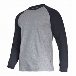LAHTI PRO KOSZULKA Z DŁ. RĘKAWEM SZARO-CZARNA R. M
