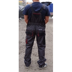 LAHTI PRO SPODNIE ROBOCZE OGRODNICZKI CZER-CZAR M