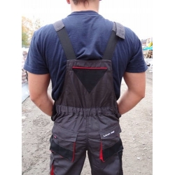 LAHTI PRO SPODNIE ROBOCZE OGRODNICZKI CZER-CZAR XL