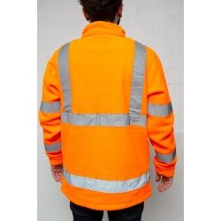 LAHTI PRO BLUZA POLAROWA OSTRZEGAWCZA POMAR R. XL