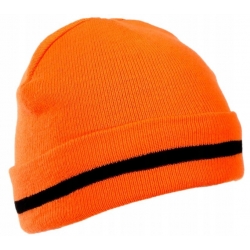 LAHTI PRO CZAPKA AKRYLOWA Z POLAREM POMARAŃCZOWA