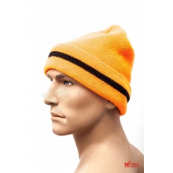 LAHTI PRO CZAPKA AKRYLOWA Z POLAREM POMARAŃCZOWA