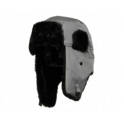 LAHTI PRO CZAPKA ZIMOWA USZATKA pilotka szara