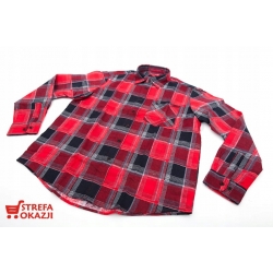 LAHTI PRO KOSZULA FLANELOWA CZERWONA ROZMIAR: 3XL