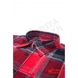 LAHTI PRO KOSZULA FLANELOWA CZERWONA ROZMIAR: 3XL