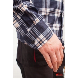 LAHTI PRO KOSZULA FLANELOWA GRANATOWA R. XL