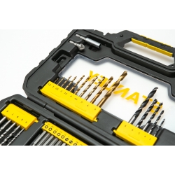 STANLEY ZESTAW WIERTEŁ+ BITY 76 ELEMENTÓW STA88544