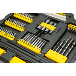 STANLEY ZESTAW WIERTEŁ+ BITY 76 ELEMENTÓW STA88544